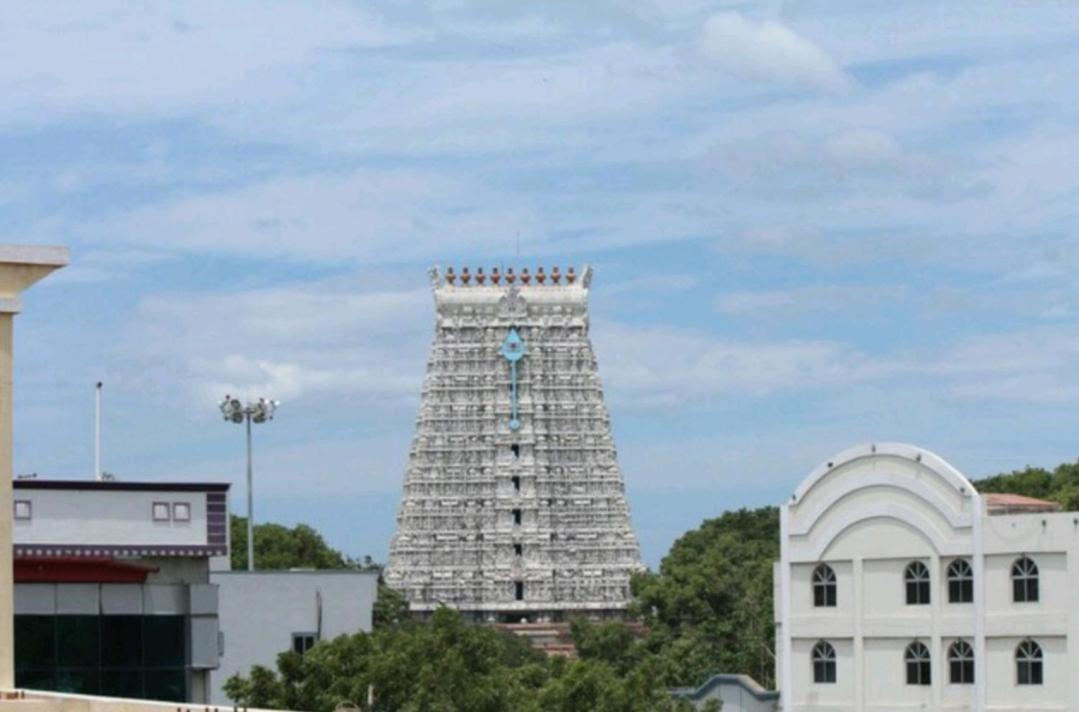 Hotel Chitra Park Thiruchendur Bagian luar foto